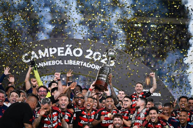 Football, Copa Libertadores, Winner Flamengo Rio de Janeiro