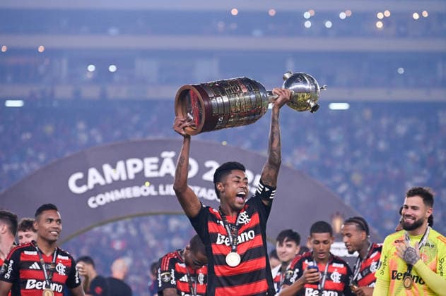 Palmeiras x Flamengo Final Libertadores LIMA, LI - 29.11.2025: PALMEIRAS X FLAMENGO FINAL LIBERTADORES - Bruno Henrique during Palmeiras x Flamengo match valid for the Final of the CONMEBOL Libertadores 2025, held at the Monumental stadium, located in the city of Lima, Peru, this Saturday (29). (Photo: Nayra Halm Fotoarena) x2850582x  NayraxHalm