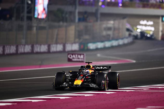 F1 - QATAR GRAND PRIX 2025 01 VERSTAPPEN Max (nld), Red Bull Racing RB21, action during the 2025 Formula 1 Qatar Grand Prix, 23th round of the 2025 FIA Formula One World Championship, WM, Weltmeisterschaft from November 28 to 30, 2025 on the Lusail International Circuit, in Lusail, Qatar -  Copyright: xEricxAlonsox