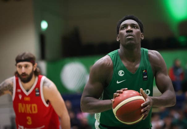 FIBA EuroBasket 2029 Pre-Qualifier, National Basketball Arena, Dublin 30 11 2025 Ireland vs North Macedonia Ireland s Sam Alajiki Sam Alajiki 30 11 2025  Copyright: x INPHO TomxMaherx BI7I7293