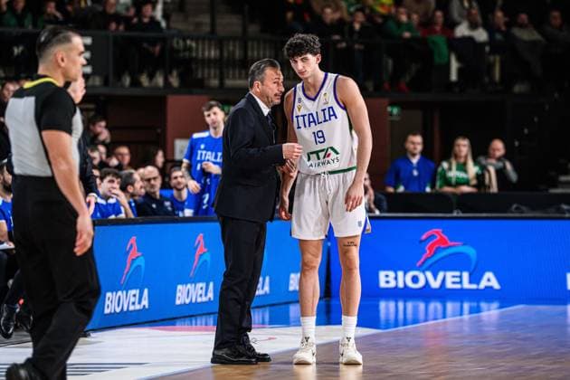 Gabriele Procida Nazionale Italiana Maschile Senior - 2027 FIBA Basketball World Cup Qualifiers Lituania Lithuania - Italia Italy FIP 2025 Klaipeda, 30 11 2025 Foto M.Ceretti Ciamillo-Castoria Klaipeda ITA  Copyright: xMassimoxCerettix
