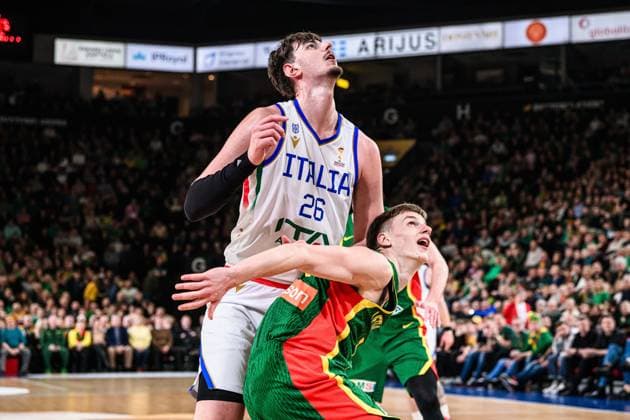 Luigi Suigo Nazionale Italiana Maschile Senior - 2027 FIBA Basketball World Cup Qualifiers Lituania Lithuania - Italia Italy FIP 2025 Klaipeda, 30 11 2025 Foto M.Ceretti Ciamillo-Castoria Klaipeda ITA  Copyright: xMassimoxCerettix