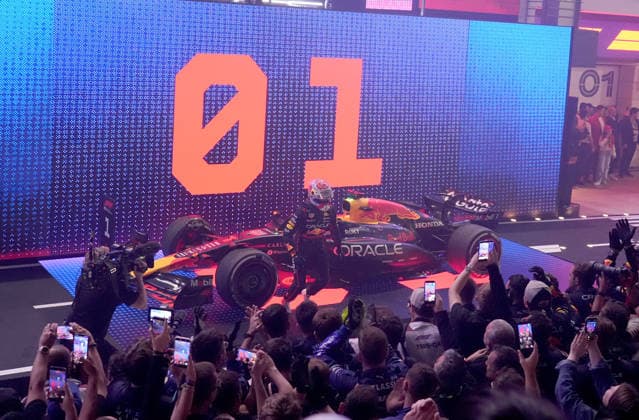 Formula 1 Qatar Airways Qatar Grand Prix 2025 30 11 2025, Losail International Circuit, Doha, Formula 1 Qatar Airways Qatar Grand Prix 2025 ,in the picture winner Max Verstappen NLD , Oracle Red Bull Racing nordphotoxGmbHx xBratic nph00250