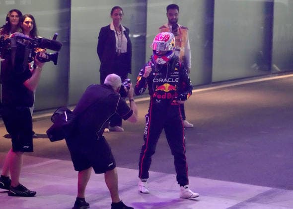 Formula 1 Qatar Airways Qatar Grand Prix 2025 30 11 2025, Losail International Circuit, Doha, Formula 1 Qatar Airways Qatar Grand Prix 2025 ,in the picture winner Max Verstappen NLD , Oracle Red Bull Racing nordphotoxGmbHx xBratic nph00250