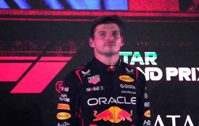 Formula 1 Qatar Airways Qatar Grand Prix 2025 30 11 2025, Losail International Circuit, Doha, Formula 1 Qatar Airways Qatar Grand Prix 2025 ,in the picture winner Max Verstappen NLD , Oracle Red Bull Racing nordphotoxGmbHx xBratic nph00250