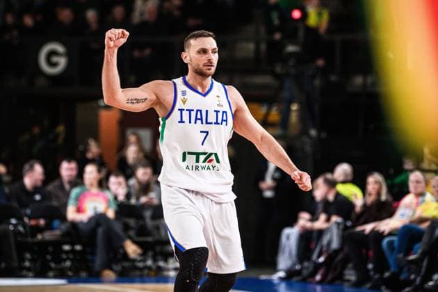 Stefano Tonut Nazionale Italiana Maschile Senior - 2027 FIBA Basketball World Cup Qualifiers Lituania Lithuania - Italia Italy FIP 2025 Klaipeda, 30 11 2025 Foto M.Ceretti Ciamillo-Castoria Klaipeda ITA  Copyright: xMassimoxCerettix