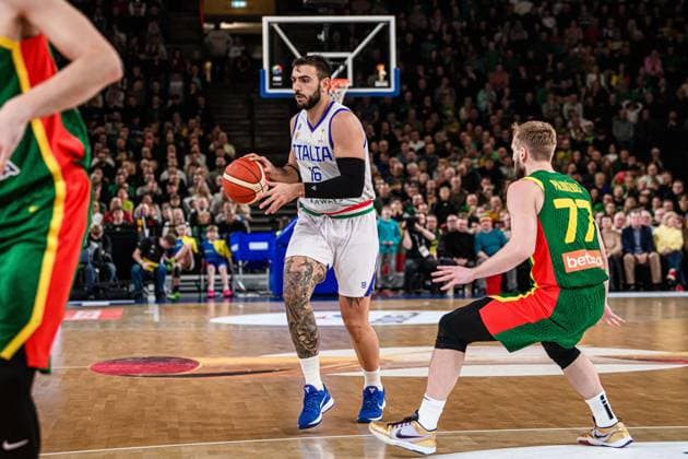 Amedeo Tessitori Nazionale Italiana Maschile Senior - 2027 FIBA Basketball World Cup Qualifiers Lituania Lithuania - Italia Italy FIP 2025 Klaipeda, 30 11 2025 Foto M.Ceretti Ciamillo-Castoria Klaipeda ITA  Copyright: xMassimoxCerettix