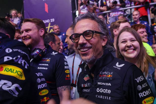 Formula1; Round23; Qatar Grand Prix; Qatar Laurent Mekies - Oracle Red Bull Racing team principal - RB21 during Formula1 Qatar Airways Qatar Grand Prix on november 30., 2025 in Lusail International Circuit, Qatar Zsombor Toth Lusail Lusail International Circuit Qatar