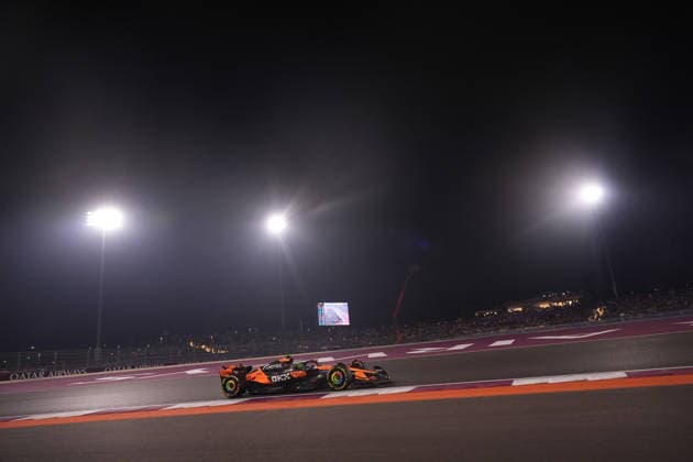 Formula 1 Qatar Airways Qatar Grand Prix 2025 30 11 2025, Losail International Circuit, Doha, Formula 1 Qatar Airways Qatar Grand Prix 2025 ,in the picture Lando Norris GBR , McLaren F1 Team nordphotoxGmbHx xBratic nph00250