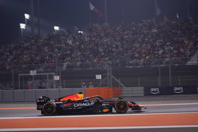 Formula 1 Qatar Airways Qatar Grand Prix 2025 30 11 2025, Losail International Circuit, Doha, Formula 1 Qatar Airways Qatar Grand Prix 2025 ,in the picture Max Verstappen NLD , Oracle Red Bull Racing nordphotoxGmbHx xBratic nph00250