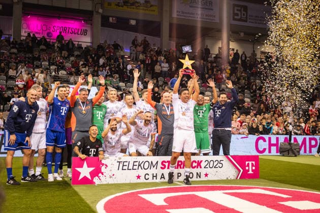 Football, Telekom Starkick in Bonn