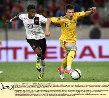 Football, EURO 2012, Test match, Austria - Ukraine 3:2