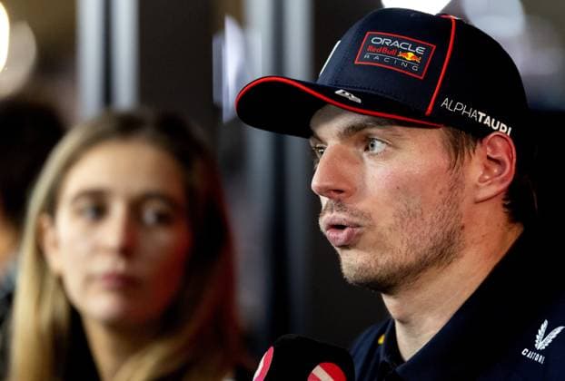 DOHA - Max Verstappen (Red Bull Racing) during a press conference, PK, Pressekonferenz after winning the Qatar Grand Prix at the Lusail International Circuit. ANP SANDER KONING xVIxANPxSportx xxANPxIVx 543502329 originalFilename: 543502329.jpg