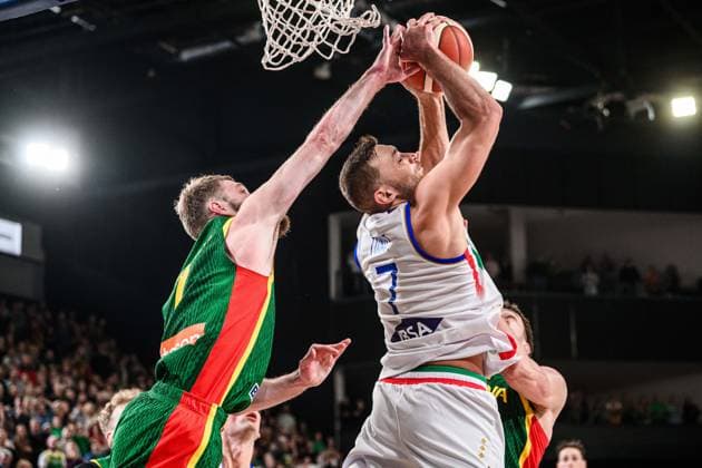 Stefano Tonut Nazionale Italiana Maschile Senior - 2027 FIBA Basketball World Cup Qualifiers Lituania Lithuania - Italia Italy FIP 2025 Klaipeda, 30 11 2025 Foto M.Ceretti Ciamillo-Castoria Klaipeda ITA  Copyright: xMassimoxCerettix