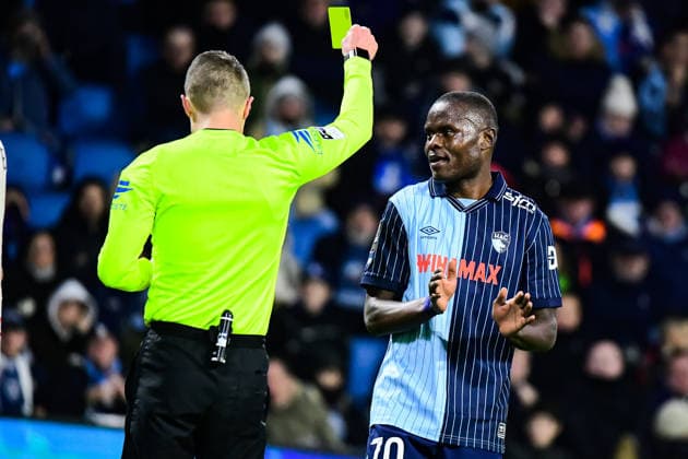 FOOTBALL : AC Le Havre vs Lille OSC - Ligue 1 McDonald s - JournÃ e 14 - 30 11 2025 Ally Samatta (AC Le Havre) Le HavreFrance  Copyright: xBaptistexAutissierx
