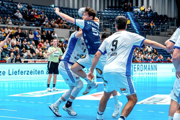 30 11 2025, xKKUx, Handball, HBL, Bergischer HC HSV Hamburg, Mitsubishi Electric HALLE Düsseldorf, Soeren Steinhaus BHC 53 North Rhine-Westphalia Germany