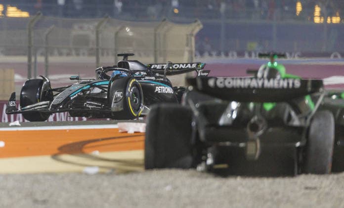 Formula 1 Qatar Grand Prix DOHA, QATAR - NOVEMBER 30: Racers compete during Formula 1 Qatar Grand Prix at the Lusail International Circuit in Doha, Qatar on November 30, 2025. Mohammed Dabbous Anadolu Doha Qatar. Editorial use only. Please get in touch for any other usage.  Copyright: x2025xAnadoluxMohammedxDabbousx