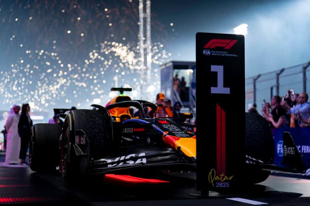 November 30, 2025, Lusail, Qatar: The car of Dutch driver MAX VERSTAPPEN (Red Bull Racing) after the F1 Grand Prix of Qatar at Lusail International Circuit in Lusail, Qatar. Lusail Qatar - ZUMAg147 20251130_fap_g147_001 Copyright: xJamesxGasperottix