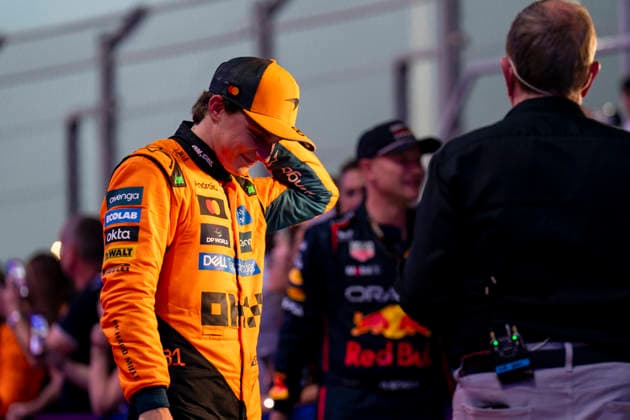 November 30, 2025, Lusail, Qatar: Australian driver OSCAR PIASTRI (McLaren F1 Team) is seen after finishing second in the F1 Grand Prix of Qatar at Lusail International Circuit in Lusail, Qatar. Lusail Qatar - ZUMAg147 20251130_fap_g147_011 Copyright: xJamesxGasperottix