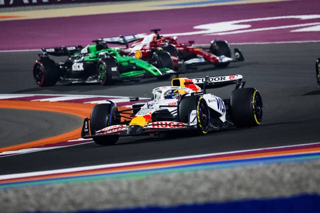 F1 - QATAR GRAND PRIX 2025 06 HADJAR Isack (fra), Visa Cash App RB F1 Team VCARB02, action during the 2025 Formula 1 Qatar Grand Prix, 23th round of the 2025 FIA Formula One World Championship, WM, Weltmeisterschaft from November 28 to 30, 2025 on the Lusail International Circuit, in Lusail, Qatar - LusailQatar  Copyright: xFLORENTxGOODENx