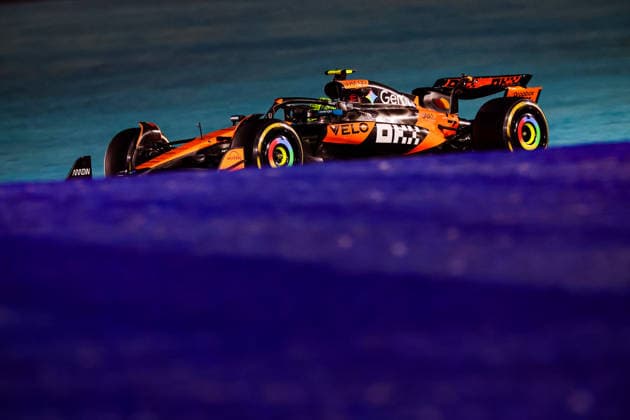 F1 - QATAR GRAND PRIX 2025 04 NORRIS Lando (gbr), McLaren F1 Team MCL39, action during the 2025 Formula 1 Qatar Grand Prix, 23th round of the 2025 FIA Formula One World Championship, WM, Weltmeisterschaft from November 28 to 30, 2025 on the Lusail International Circuit, in Lusail, Qatar - LusailQatar  Copyright: xFLORENTxGOODENx