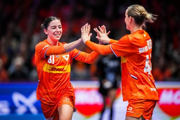 ROTTERDAM , 30-11-2025 , Rotterdam Ahoy , Womens World Championship, WM, Weltmeisterschaft Handball 2025 , match between Egypt and Netherlands , picture shows Netherlands player Kelly Vollebregt Egypt - Netherlands (women)  x32281448x Copyright: