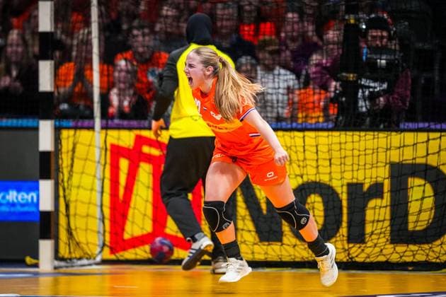 ROTTERDAM , 30-11-2025 , Rotterdam Ahoy , Womens World Championship, WM, Weltmeisterschaft Handball 2025 , match between Egypt and Netherlands , picture shows Netherlands player Zoe Sprengers Egypt - Netherlands (women)  x32281633x Copyright: