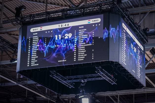 ROTTERDAM , 30-11-2025 , Rotterdam Ahoy , Womens World Championship, WM, Weltmeisterschaft Handball 2025 , match between Egypt and Netherlands , picture shows Egypt - Netherlands (women)  x32281833x Copyright: