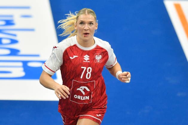 2025.11.30 s-Hertogenbosch pilka reczna kobiet Mistrzostwa Swiata Polska - Tunezja N z Paulina Uscinowicz Foto Lukasz Laskowski PressFocus 2025.11.30 s-Hertogenbosch IHF WomenÕs Handball World Championship, WM, Weltmeisterschaft Poland v Tunisia Paulina Uscinowicz Credit: Lukasz Laskowski PressFocus NEWSPIX.PL --- newspix.pl 