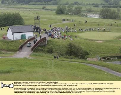 Golf, Wales Open, Day 2