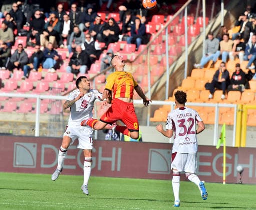 CALCIO - Serie A - US Lecce vs Torino FC Lecce VS Torino Stulic during US Lecce vs Torino FC, Italian soccer Serie A match in Lecce, Italy, November 30 2025 Lecce Italy  Copyright: xIPAxSport ABACAx