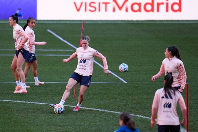 Football, Women, Nations League, Spain national team, Training