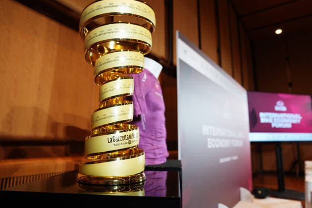 all International Bike Economy Forum before to the presentation of the 2026 Giro d Italia and 2026 Giro d Italia Women in Rome, Monday, December 1, 2025. Sports, cycling  Copyright: xMassimoxPaolone LaPressex