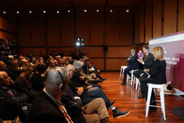 all International Bike Economy Forum before to the presentation of the 2026 Giro d Italia and 2026 Giro d Italia Women in Rome, Monday, December 1, 2025. Sports, cycling  Copyright: xMassimoxPaolone LaPressex