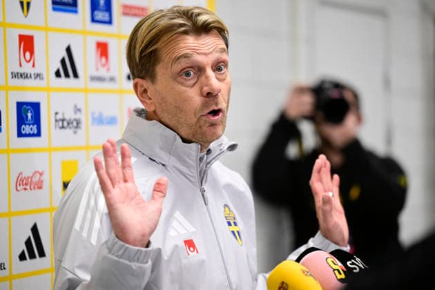 STOCKHOLM, SWEDEN 20251201 National team captain Tony Gustavsson during the Swedish women s national team s training session at 3Arena ahead of the return match in the Nations League against France on Tuesday STOCKHOLM SWEDEN x10030x  Copyright: xJonasxEkströmer TTx NATIONS LEAGUE TRAINING WOMEN S NATIONAL TEAM