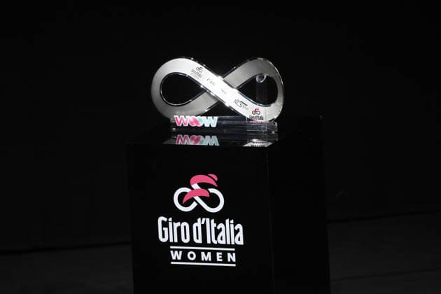 Th trophy during the Giro d™Italia and Giro d™Italia Women 2026 Presentation - Auditorium Parco della Musica Ennio Morricone in Rome, Italy - Monday December 01, 2026. - Cycling  Copyright: xFabrizioxCorradetti LaPressex