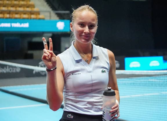 TENNIS - OPEN ANGERS WOMEN - 01 12 2025 Polina Kudermetova during Open D™ Angers Women 2025, , 01 December 2025 in Trelaze, France- Photo Laurent Lairys TrelazeFrance  Copyright: xLaurentxLairysx