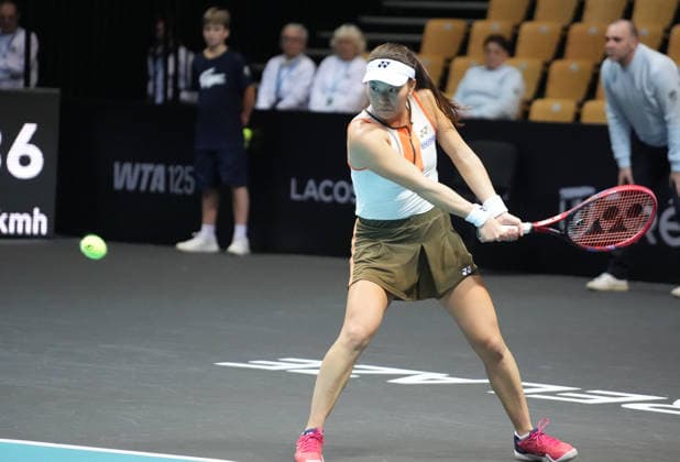 TENNIS - OPEN ANGERS WOMEN - 01 12 2025 Yuriko Lily Miyazaki of GBR during Open D™ Angers Women 2025, , 01 December 2025 in Trelaze, France- Photo Laurent Lairys TrelazeFrance  Copyright: xLaurentxLairysx