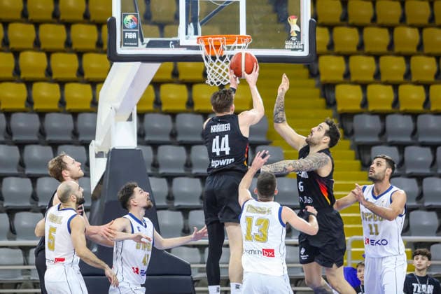Basketball, World Cup Qualifier, Cyprus - Germany