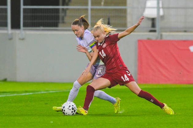 Football, Women, International match, Norway - Denmark