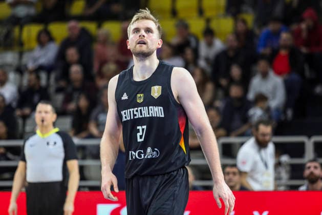 FIBA World Cup Qualifiers : Cyprus vs Germany TILL PAPE of Germany is seen during the game. Cyprus plays vs Germany for the Group E of the FIBA Basketball World Cup European Qualifiers, at Spyros Kyprianou Arena, Limassol, Cyprus, on Dec. 1, 2025. Limassol Cyprus Copyright: xKOSTASxPIKOULASx
