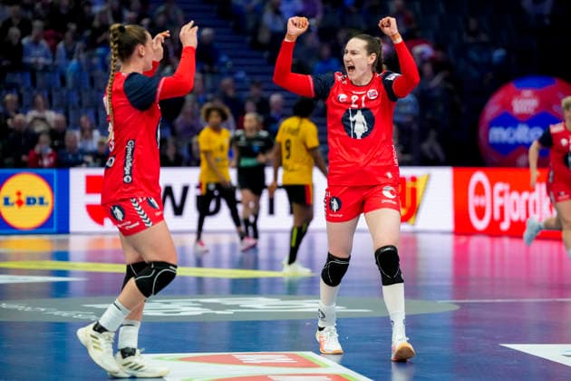 Women s Handball World Championship 2025 Norway Angola Trier, Germany 20251201 Norway s Ingvild Kristiansen Bakkerud during the group stage match in the Women s Handball World Championship between Norway and Angola in the SWT Arena Photo Beate Oma Dahle NTB Trier Germany EDITORIAL USE ONLY RESTRICTED USE FOR BETTING COMPANIES  Copyright: xBeatexOmaxDahlex xNTBx
