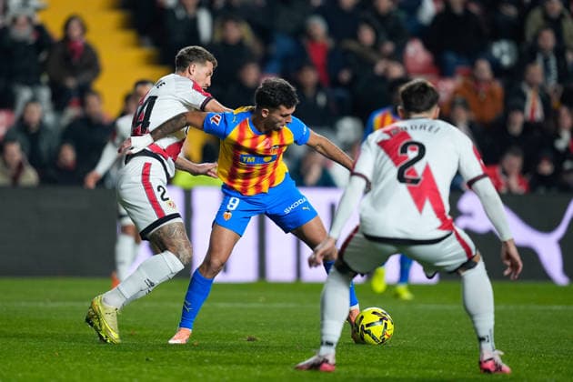 Football, Spain, Rayo Vallecano - FC Valencia