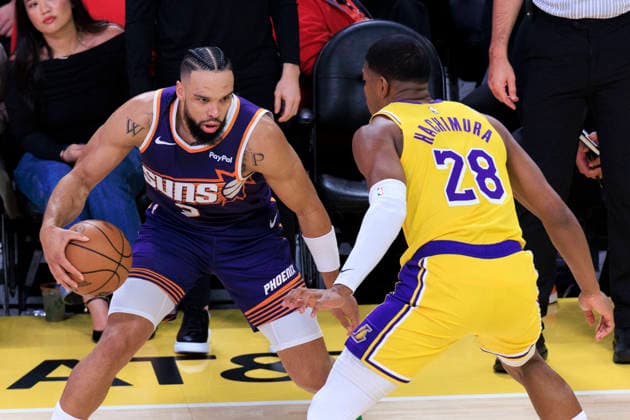 Basketball, NBA, Los Angeles Lakers - Phoenix Suns