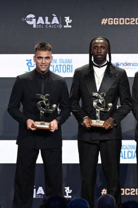 Milan, AIC Football Gala 2025 - Lautaro Martinez, Moise Kean  Copyright: xManuekexMangiarottix xipa-agency.netx xMangiarotti Terenghix IPA_Agency_IPA68610840  Copyright: xIMAGO ManuekexMangiarottix xipa-agency.netx xIMAGO IndependentxPhotoxAgencyxInt.x IPA_Agency_IPA68610840