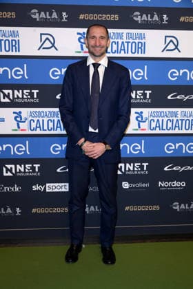 Milan, AIC Football Grand Gala 2025 - Giorgio Chiellini  Copyright: xAlbertoxTerenghix xipa-agency.netx xMangiarotti Terenghix IPA_Agency_IPA68612936