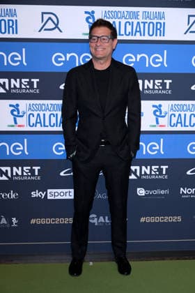 Milan, AIC Football Gala 2025 - Enrico Papi  Copyright: xAlbertoxTerenghix xipa-agency.netx xMangiarotti Terenghix IPA_Agency_IPA68612968