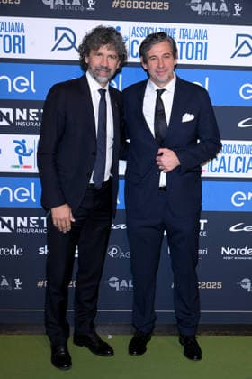 Milan, AIC Football Grand Gala 2025 - Damiano Tommasi, Demetrio Albertini  Copyright: xAlbertoxTerenghix xipa-agency.netx xMangiarotti Terenghix IPA_Agency_IPA68613040
