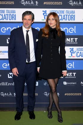 Milan, AIC Football Grand Gala 2025 - Demetrio Albertini, Uriana Capone  Copyright: xAlbertoxTerenghix xipa-agency.netx xMangiarotti Terenghix IPA_Agency_IPA68613051