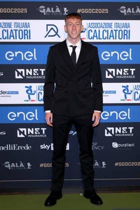 Milan, AIC Football Grand Gala 2025 - Nicolò Bertola  Copyright: xAlbertoxTerenghix xipa-agency.netx xMangiarotti Terenghix IPA_Agency_IPA68613074